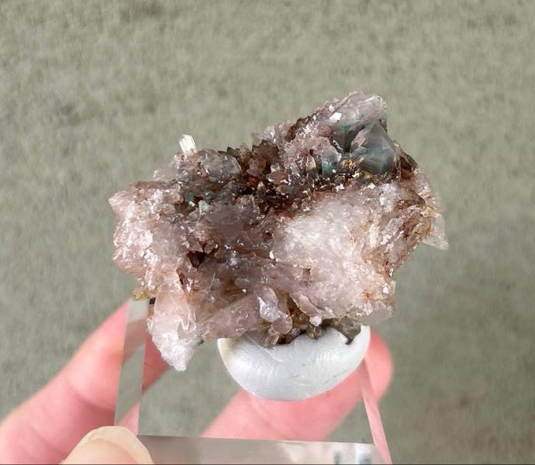 最終価格 希少 Ajoite in Quartz アホイトインクォーツ