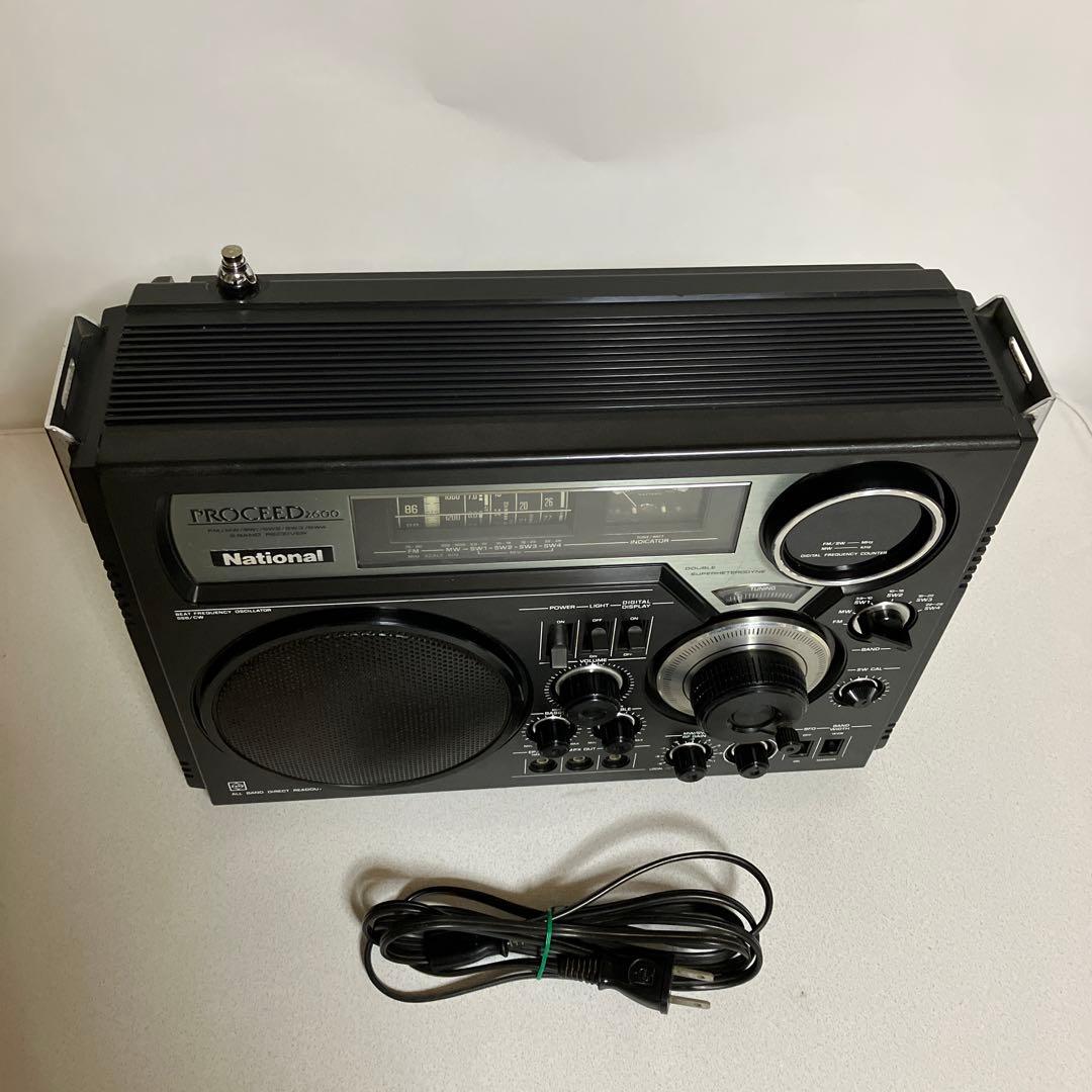 ｋａ１９２１　ナショナルＢＣＬラジオ　プロシード　　　２６００　　完動品