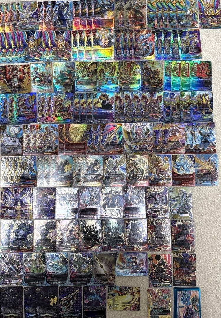 バディファイト引退品　まとめ売り スリーブ付き　　返品不可　値下げ可能