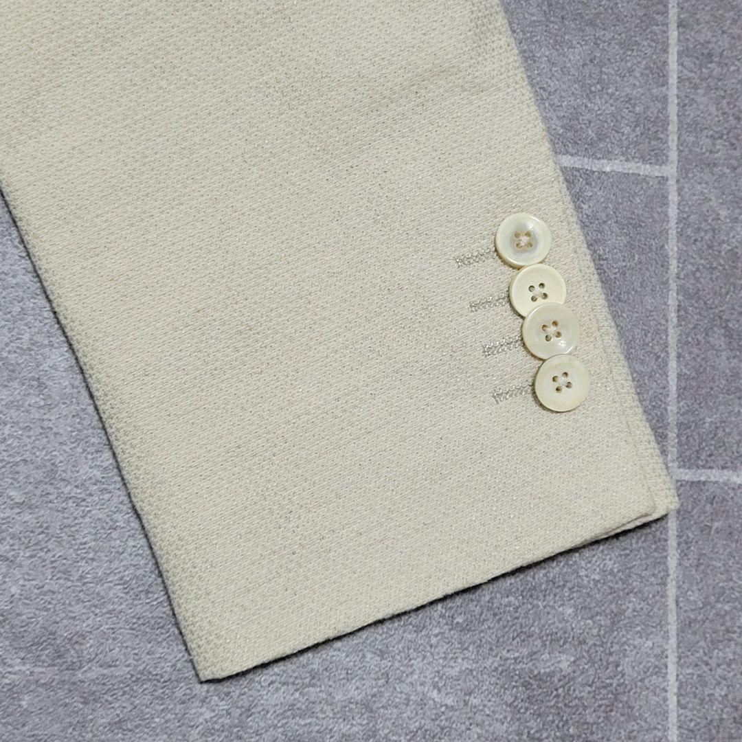 ★龍さん様 LARDINI 春夏 麻 混 超高級 テーラードジャケット