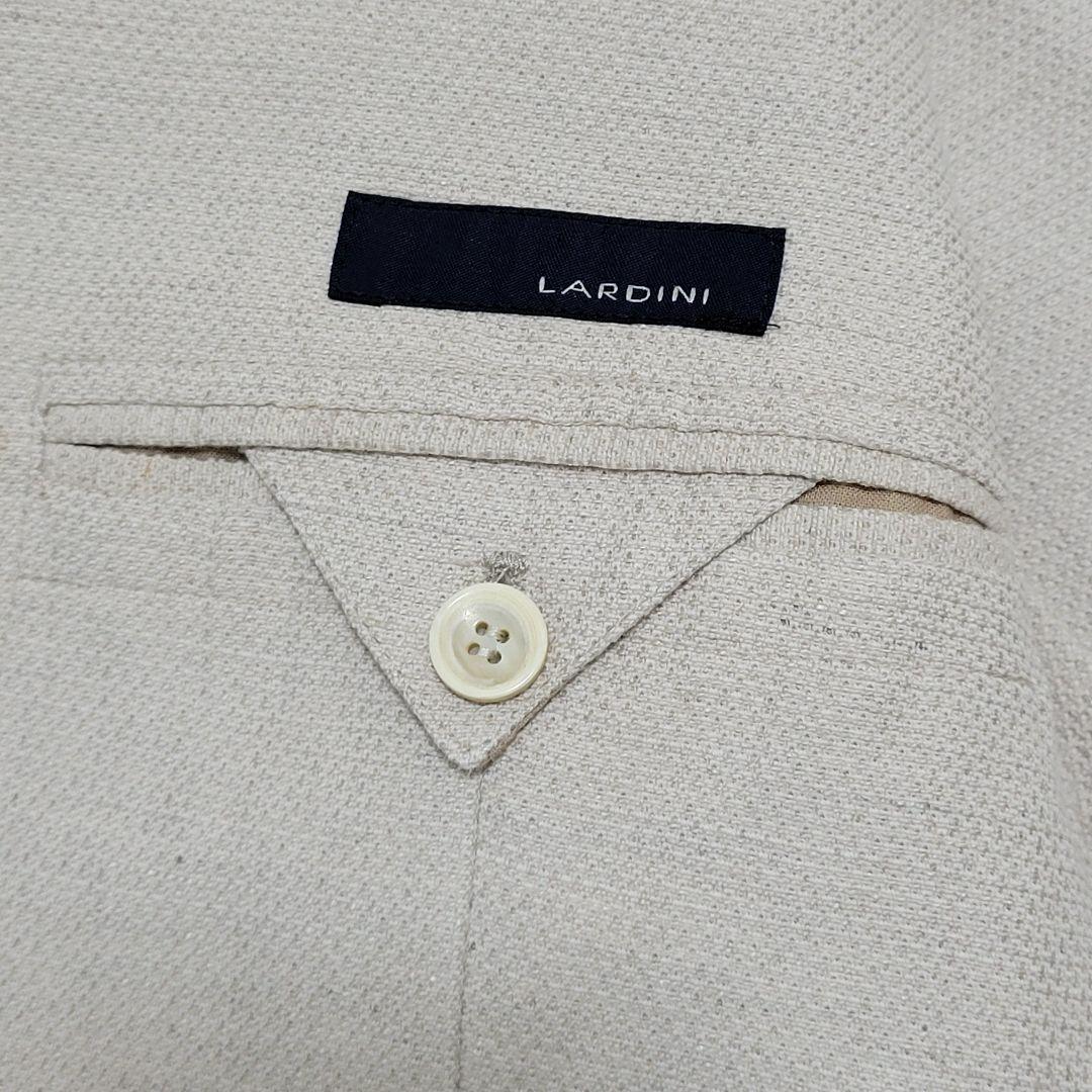 ★龍さん様 LARDINI 春夏 麻 混 超高級 テーラードジャケット