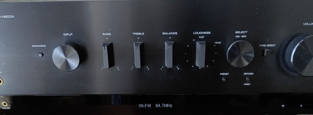 YAMAHA R-N800A プリメインアンプ