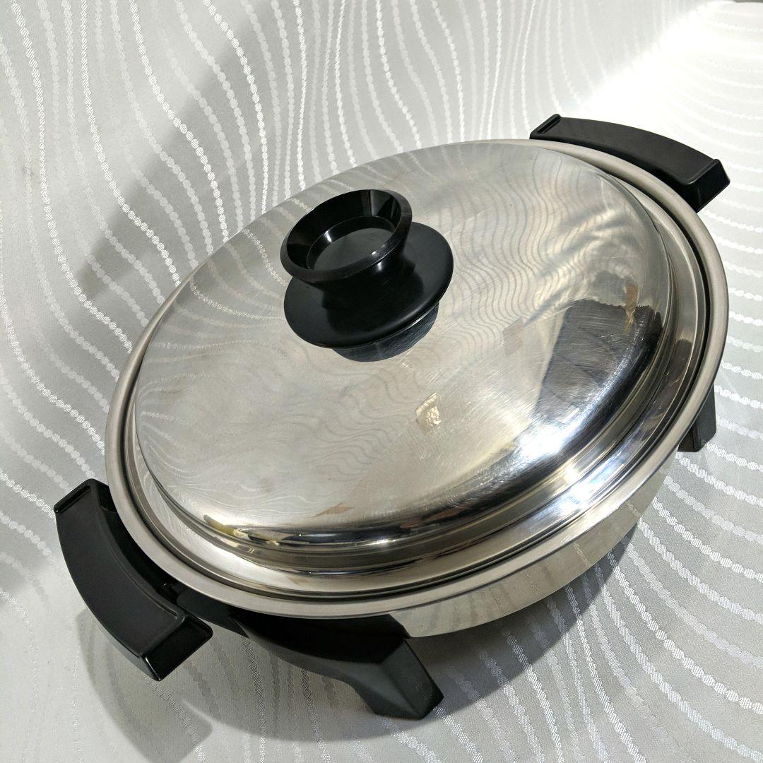 電気フライパン 電気鍋 リキッドコア　ロイヤルクイーン