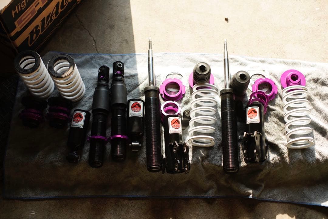 美品　ファイナルコネクション　車高調　プロボックス NCP160