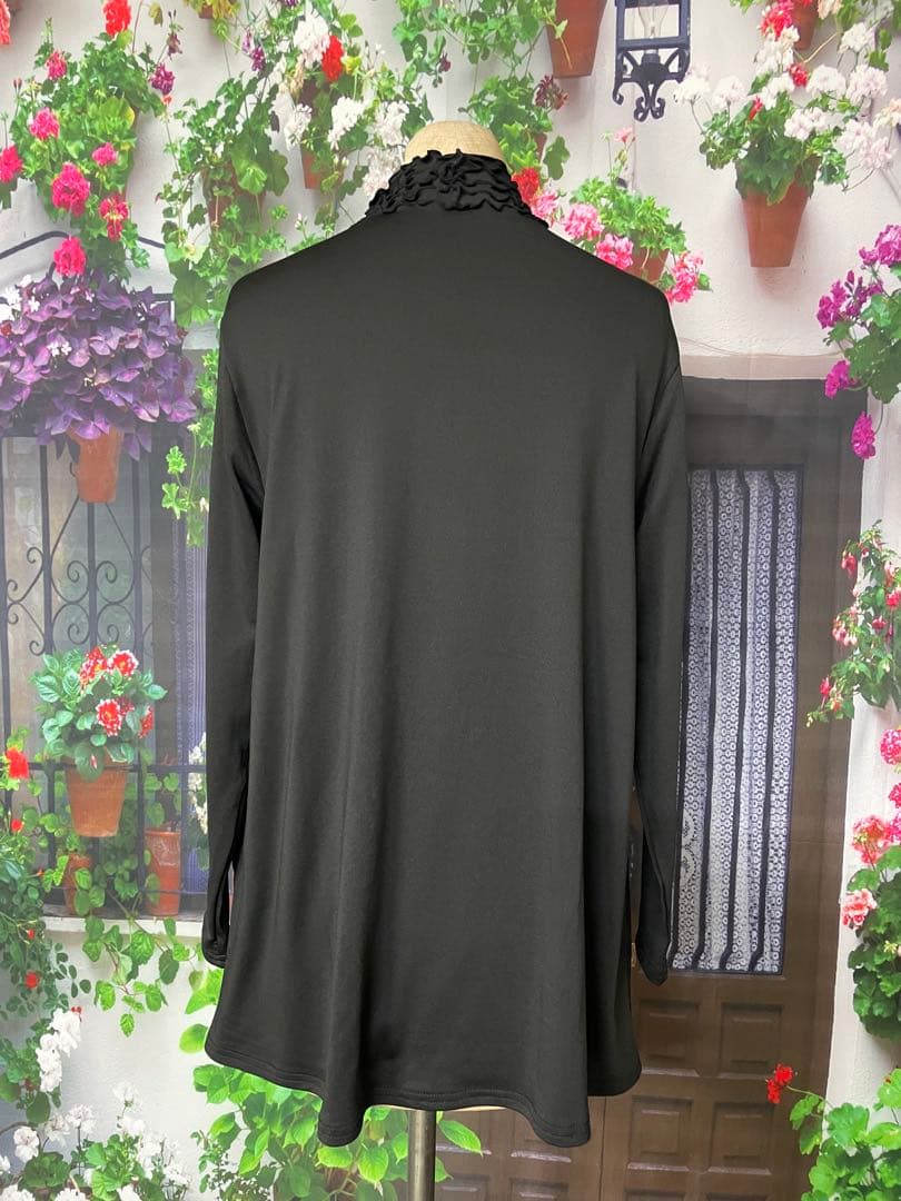 花245裏起毛AラインTU（ワイン・BK)/244かぐらやJK (CGY