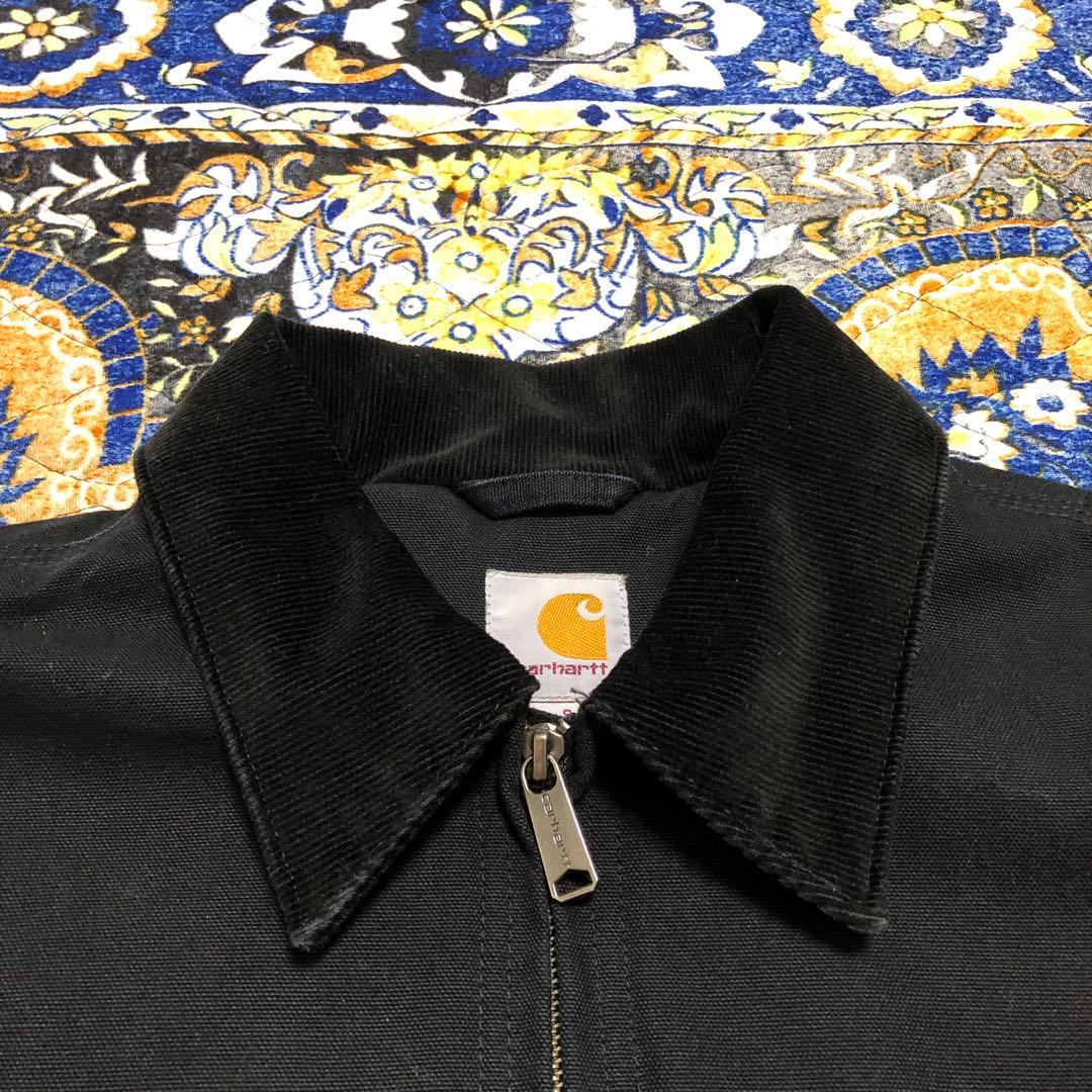 カーハート　デトロイトジャケット　黒　Sサイズ