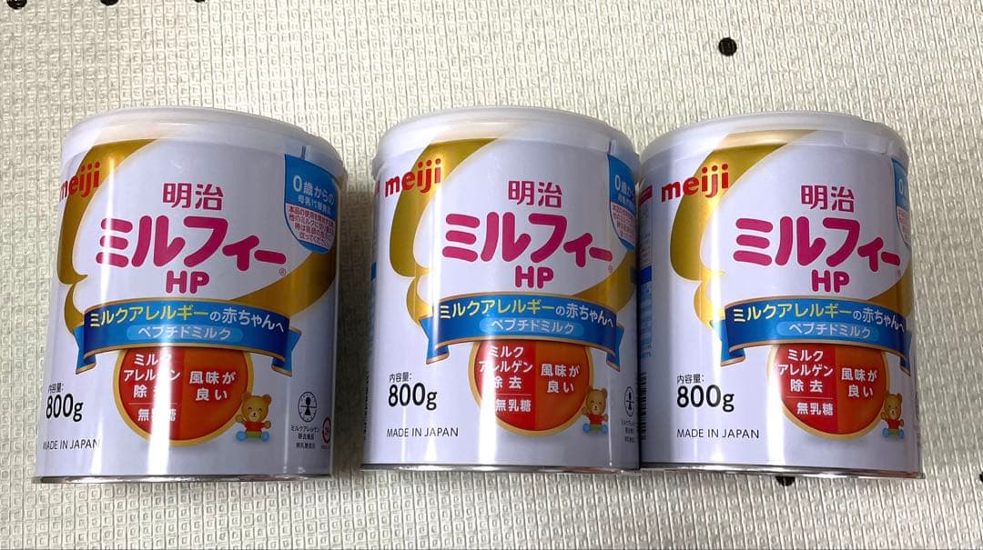 明治 ミルフィー HP 800g 6缶セット