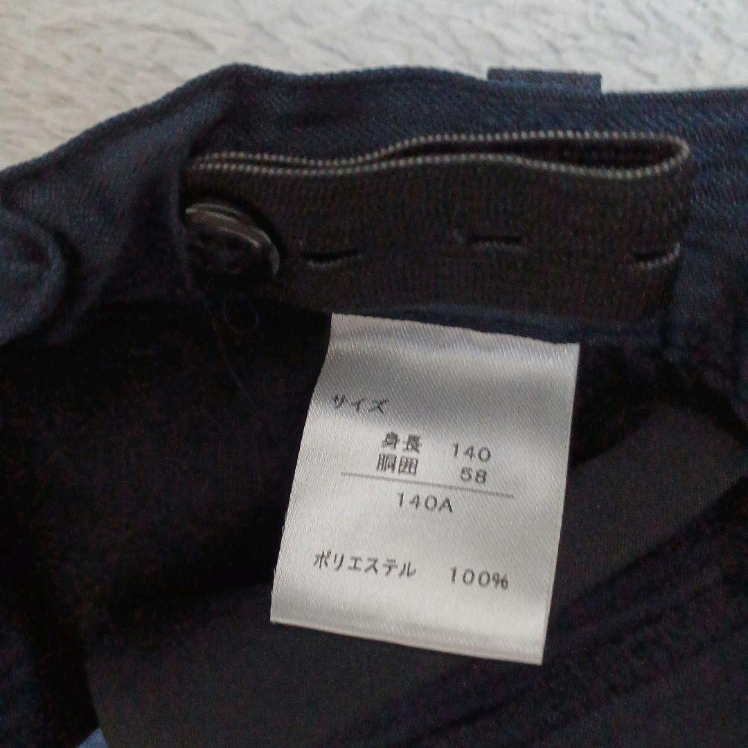 WF ワンダーファクトリー スリーピース フォーマルスーツ 黒ボタン　140