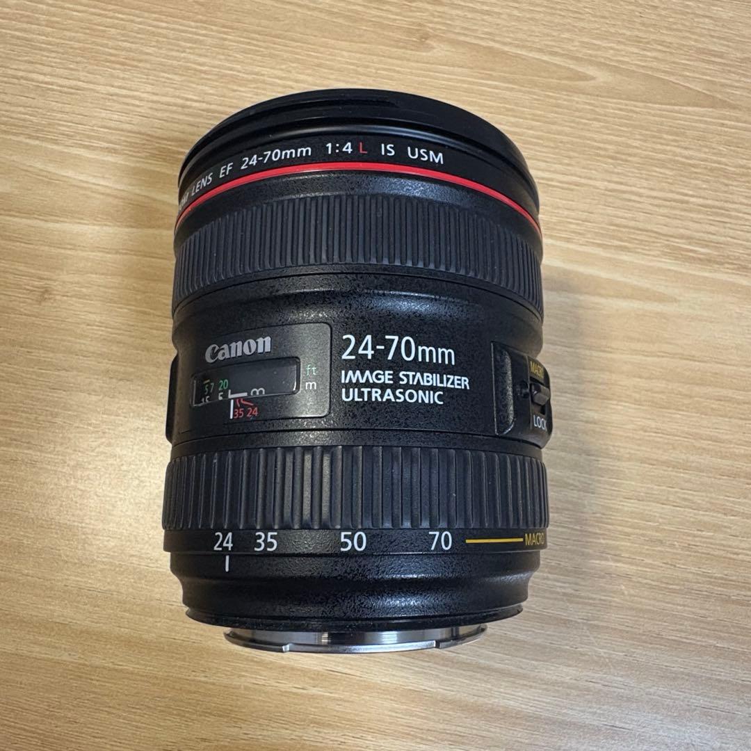 最終値下げ Canon EF24-70mm f/4L IS USM ズームレンズ