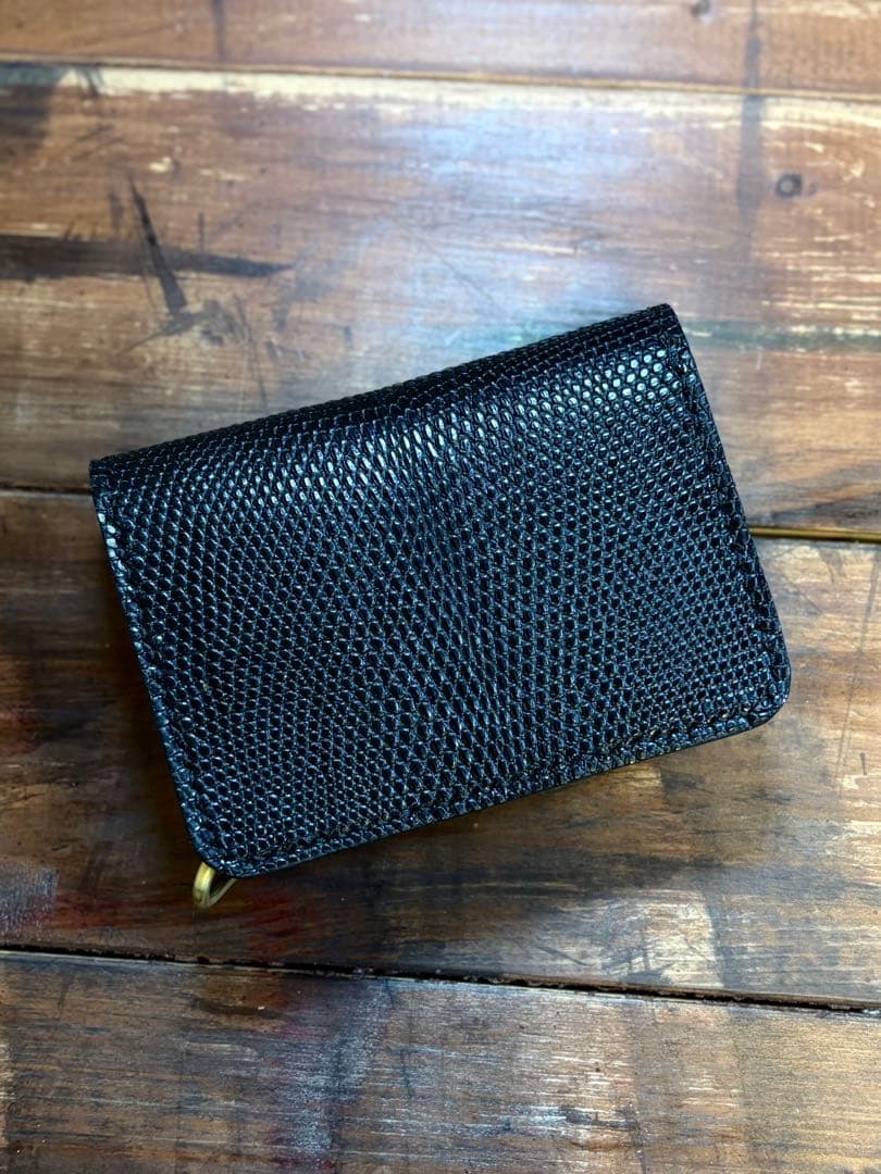 【ちあるさん】ミニトラッカーウォレット ホースバット リザード