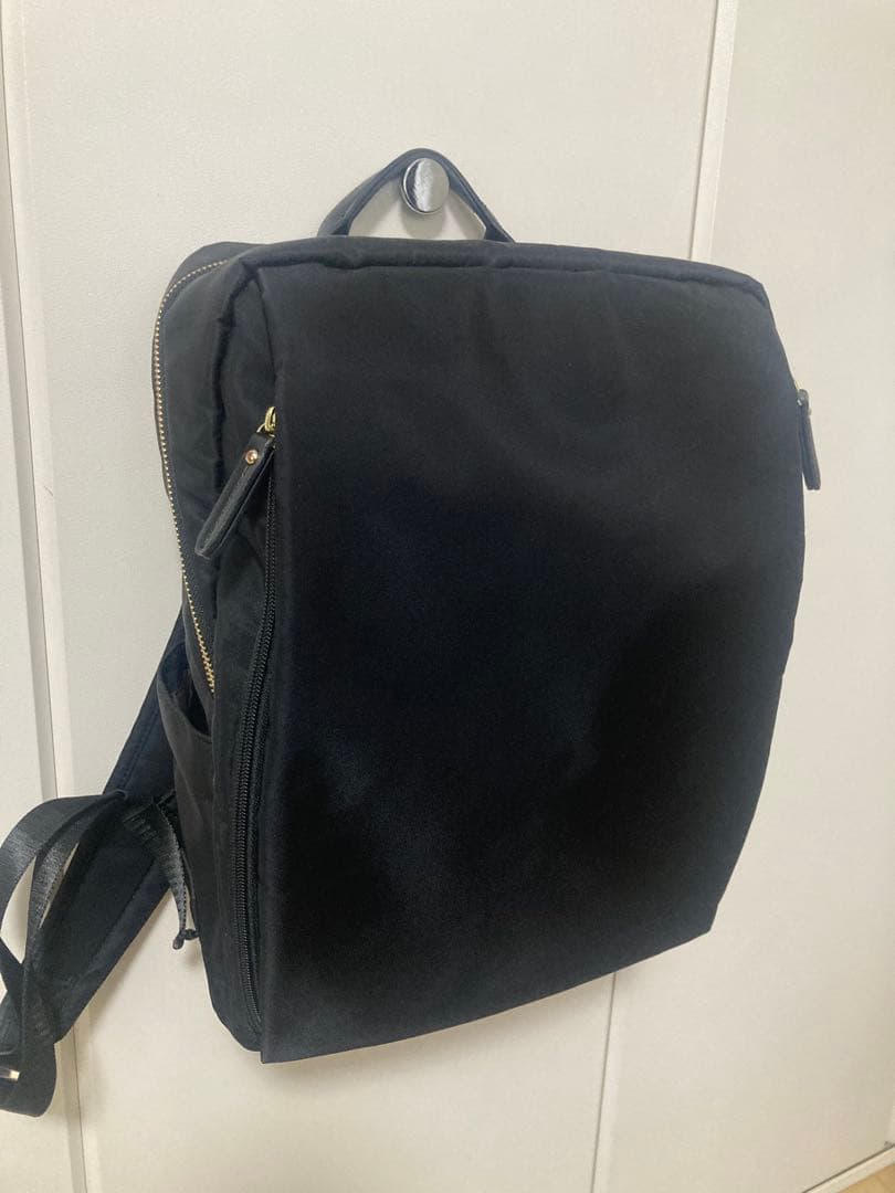 目々澤鞄 ビジネスリュック レディース ブラック