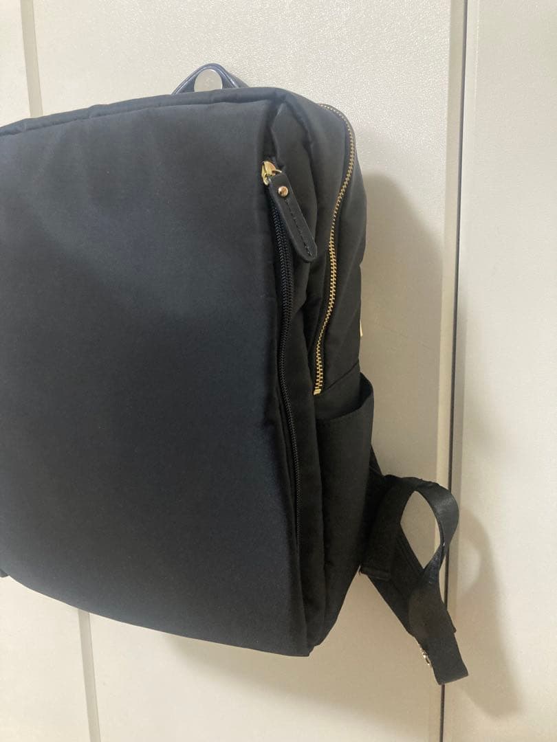 目々澤鞄 ビジネスリュック レディース ブラック