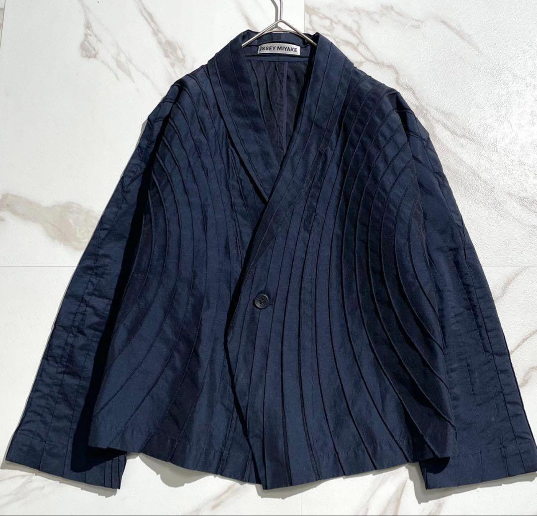 ジャケット・アウター ISSEY MIYAKE Mint 3D Circle Jacket NVY L