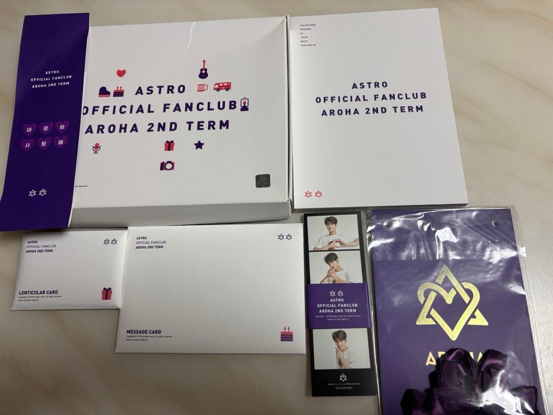 ASTRO ２期　本国FC ファンクラブ　チャウヌ　ムンビン