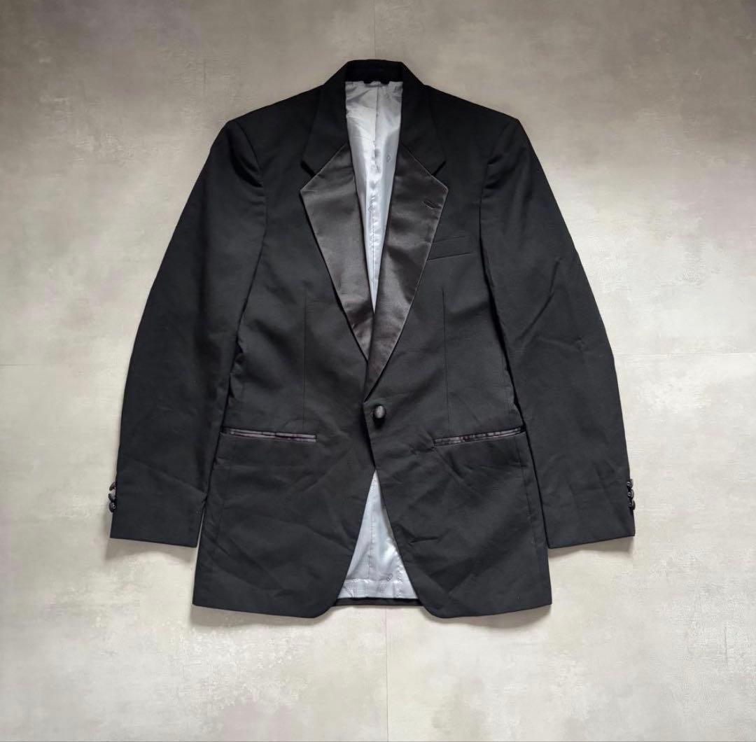 80s - Christian Dior ディオール　テーラードジャケット　黒