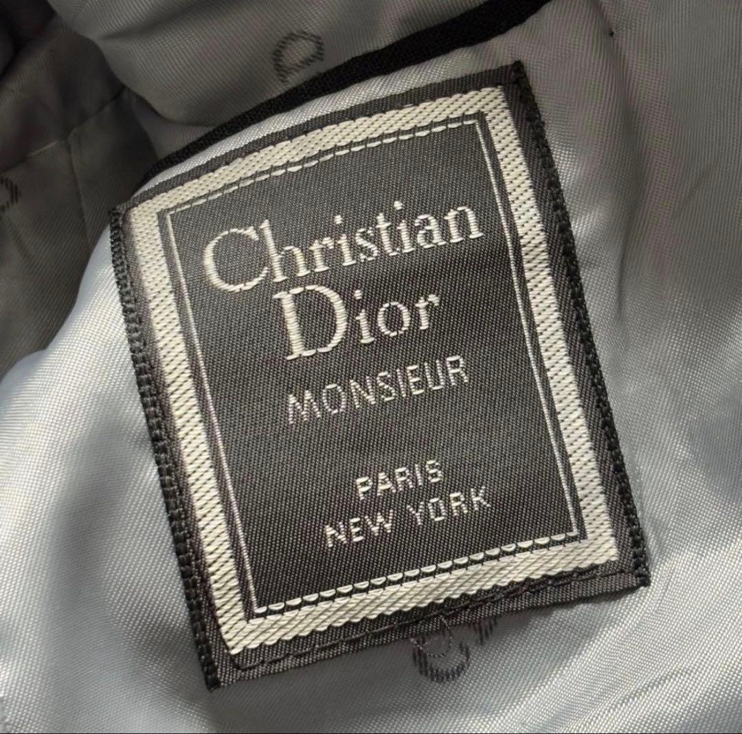 80s - Christian Dior ディオール　テーラードジャケット　黒