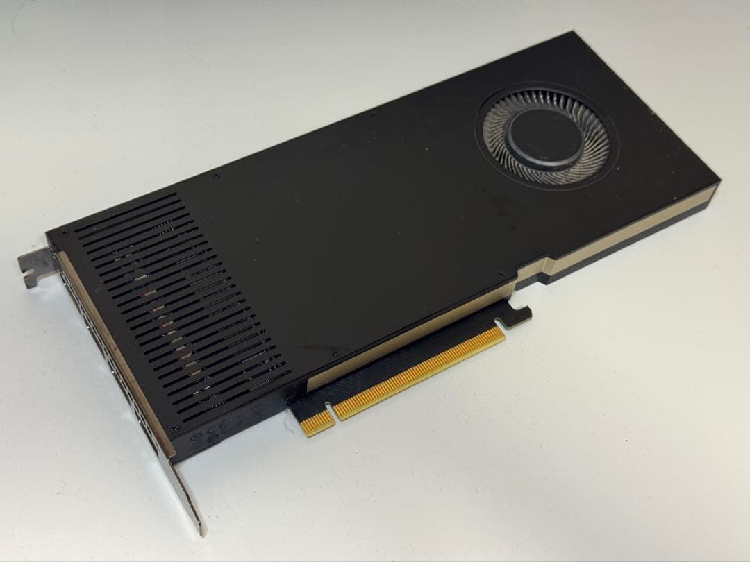 NVIDIA RTX A4000 VRAM 16GB 生成AIに最適