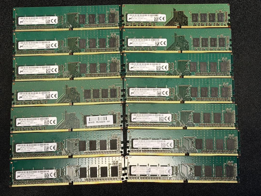 Micron DDR4 8GB 14枚セット