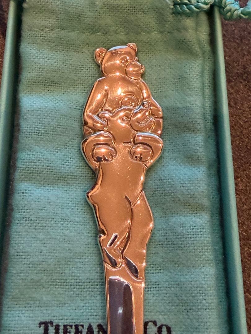 ティファニー　silver925 スターリング　スプーン　ベアー　39g