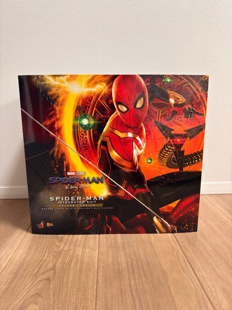 ピ*ル様 ホットトイズ　スパイダーマン インテグレーテッドスーツ トイサピ限定