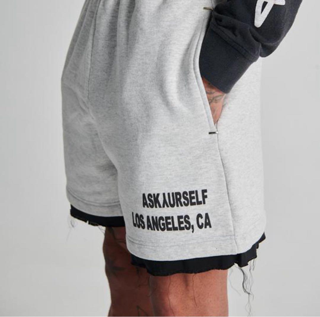 ASKYURSELF アスクユアセルフ スウェットショートパンツ