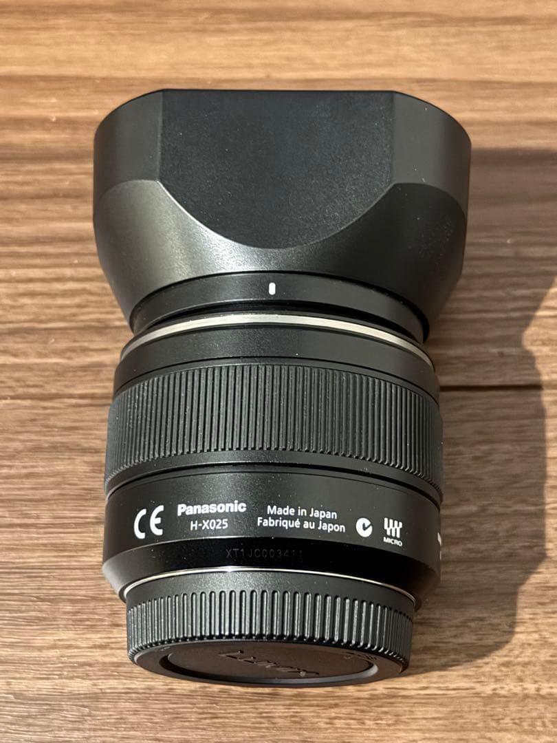 Panasonic パナソニック H-X025 25mm 単焦点レンズ 美品