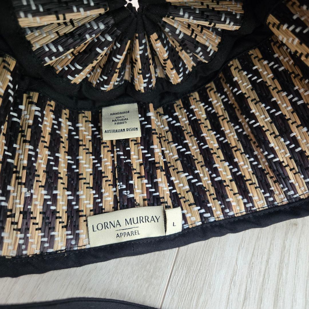 loma murrayローナマーレイ カプリ ローマ 麦わら帽子 折り畳みハット