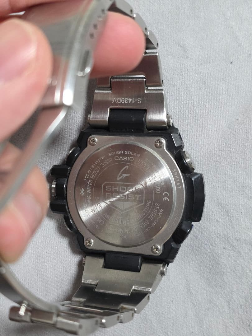 G-SHOCK G-STEEL GST-B100 ブルー 腕時計　稼働品