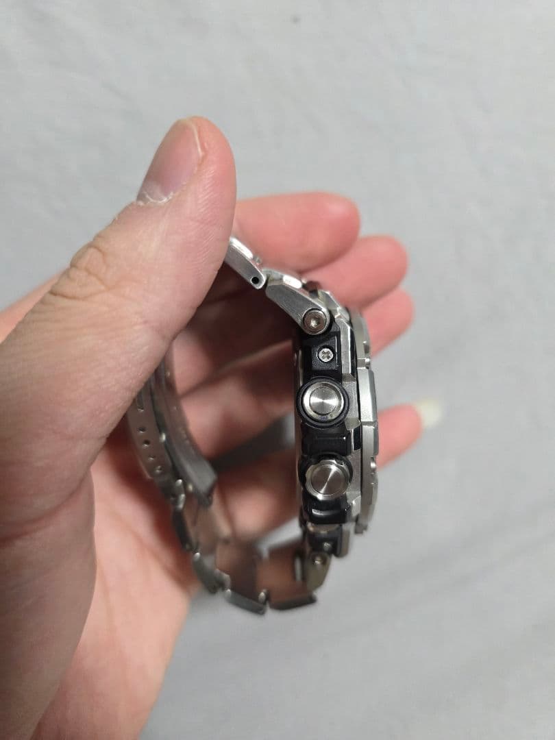 G-SHOCK G-STEEL GST-B100 ブルー 腕時計　稼働品