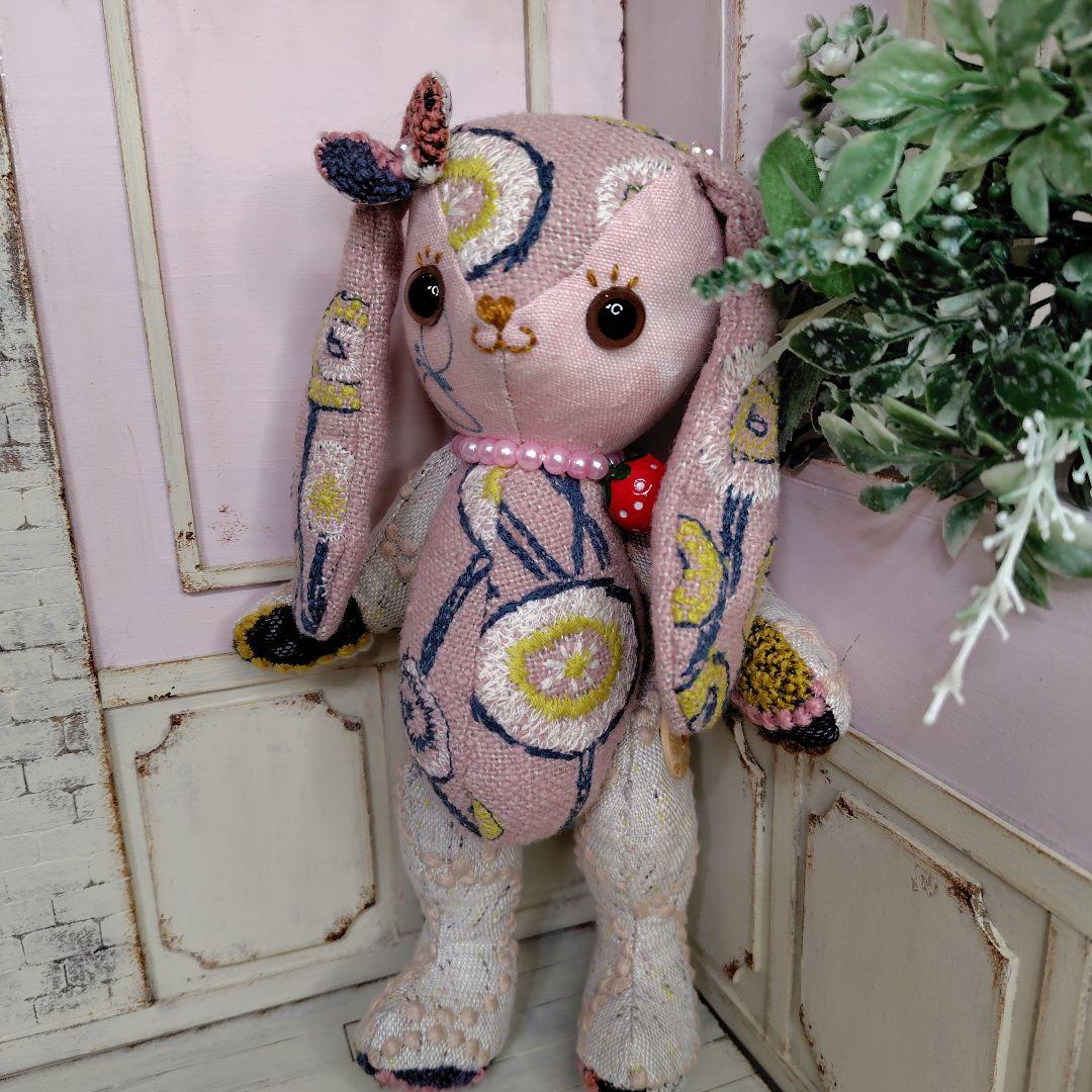 ミナペルホネン＊ハンドメイド＊ぬいぐるみ＊ウサコ＊①