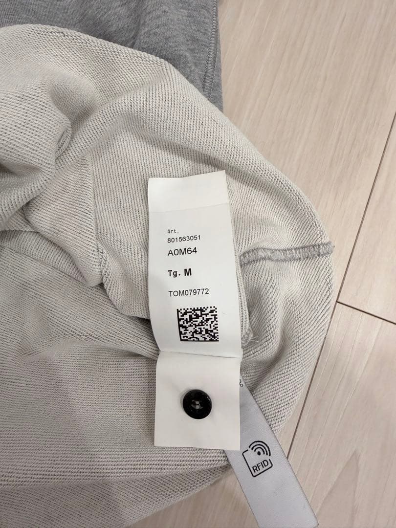 【極美品】STONE  グレー スウェット