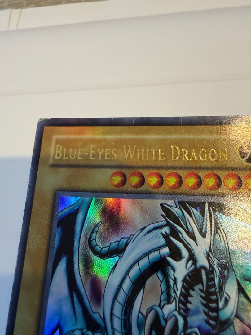 旧アジア版 青眼の白龍 1st LOB-001 英語 傷あり