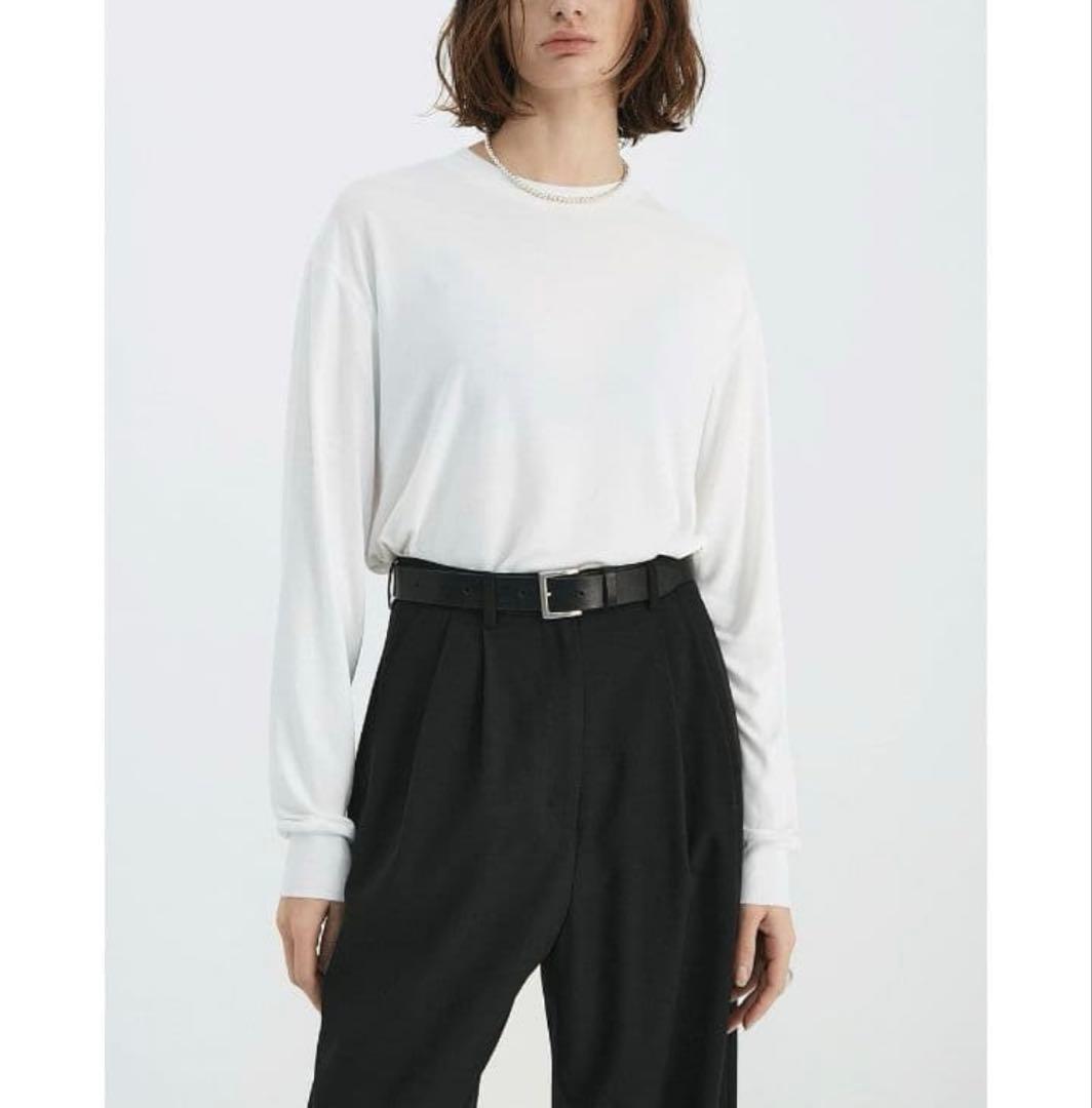 clane ソフトカットトップス　黒白　2枚セット　サイズ1