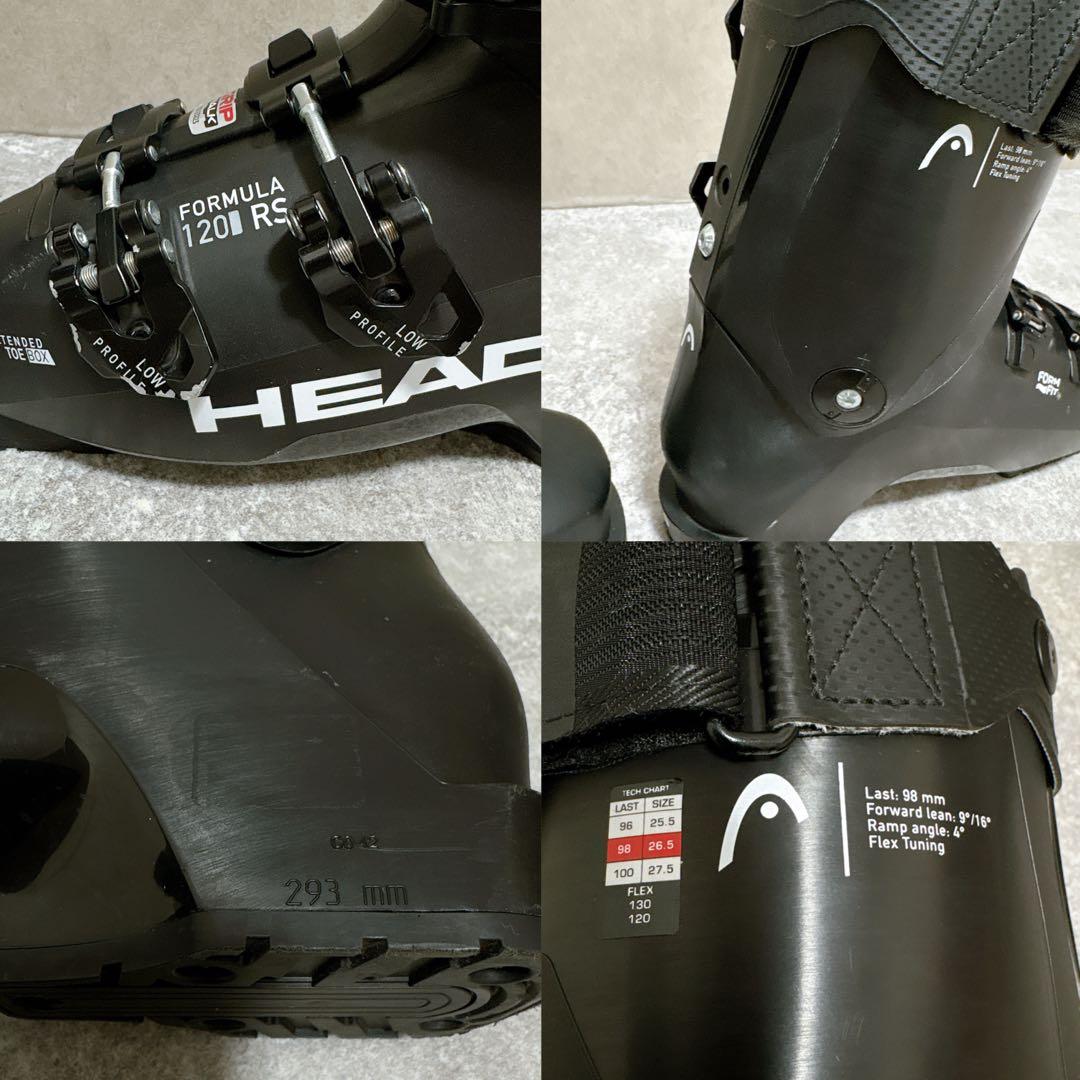 HEAD ヘッド スキーブーツ FORMURA RS120 フォーミュラ 黒