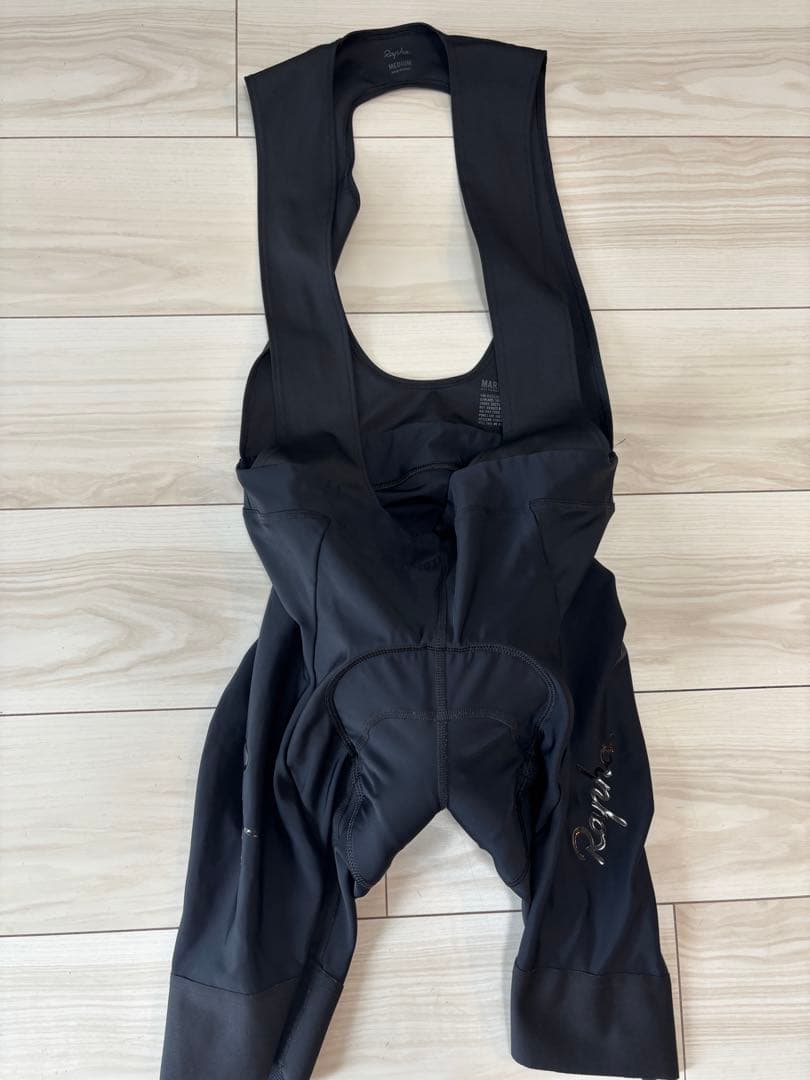 Rapha コア　ビブタイツ 黒　サイズM