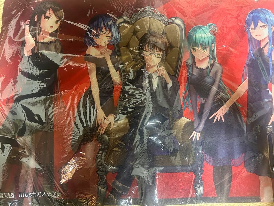 ぬきたし 路地裏同盟 プレイマット