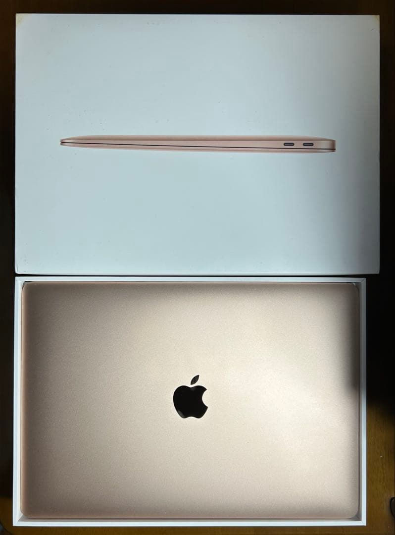 Apple MacBook Air 13インチ ゴールド 本体 充電ケーブル付き