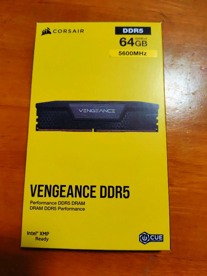 CORSAIR 64GB(32GB×2) DDR5-5600MHz