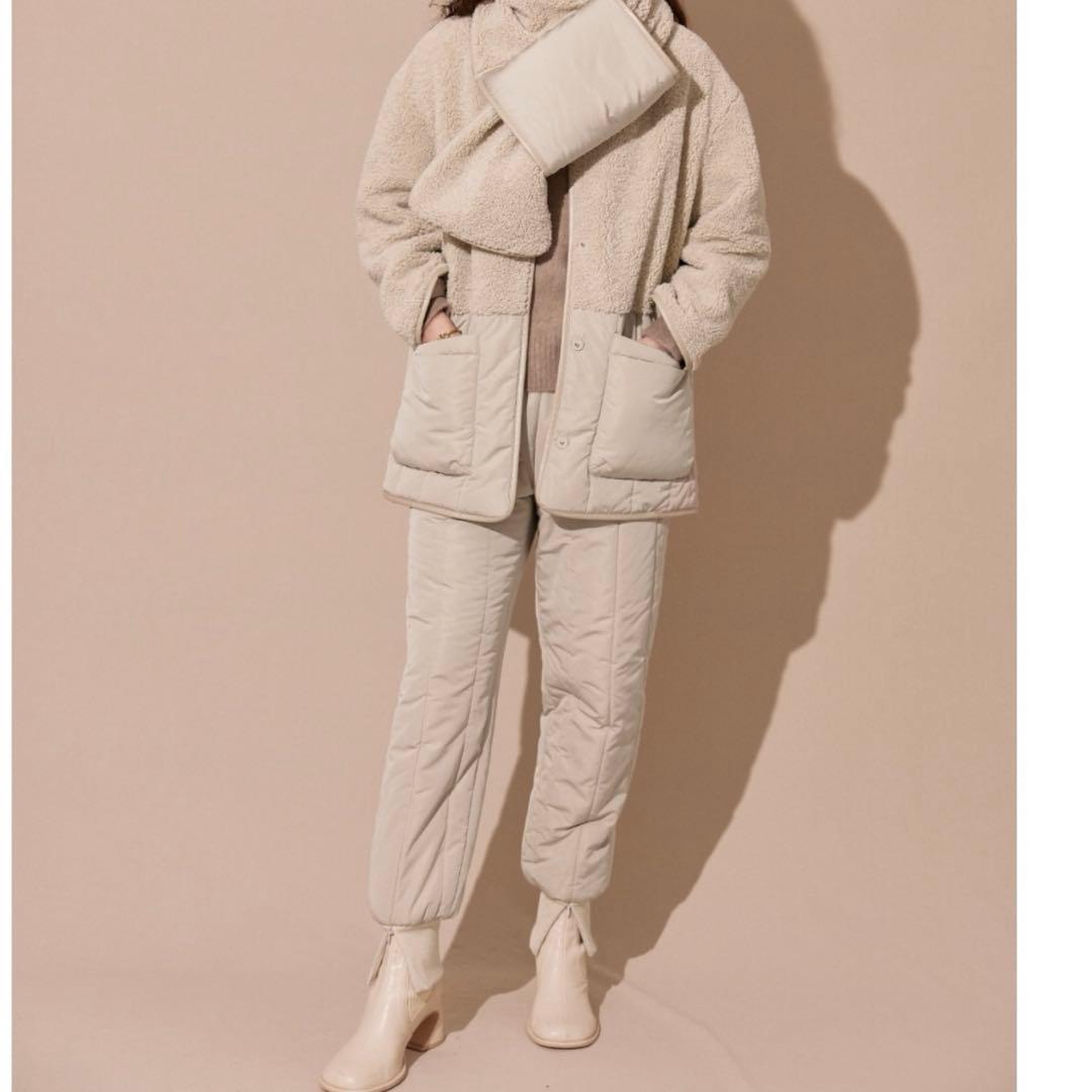 アリシアスタン　キルティングパンツ