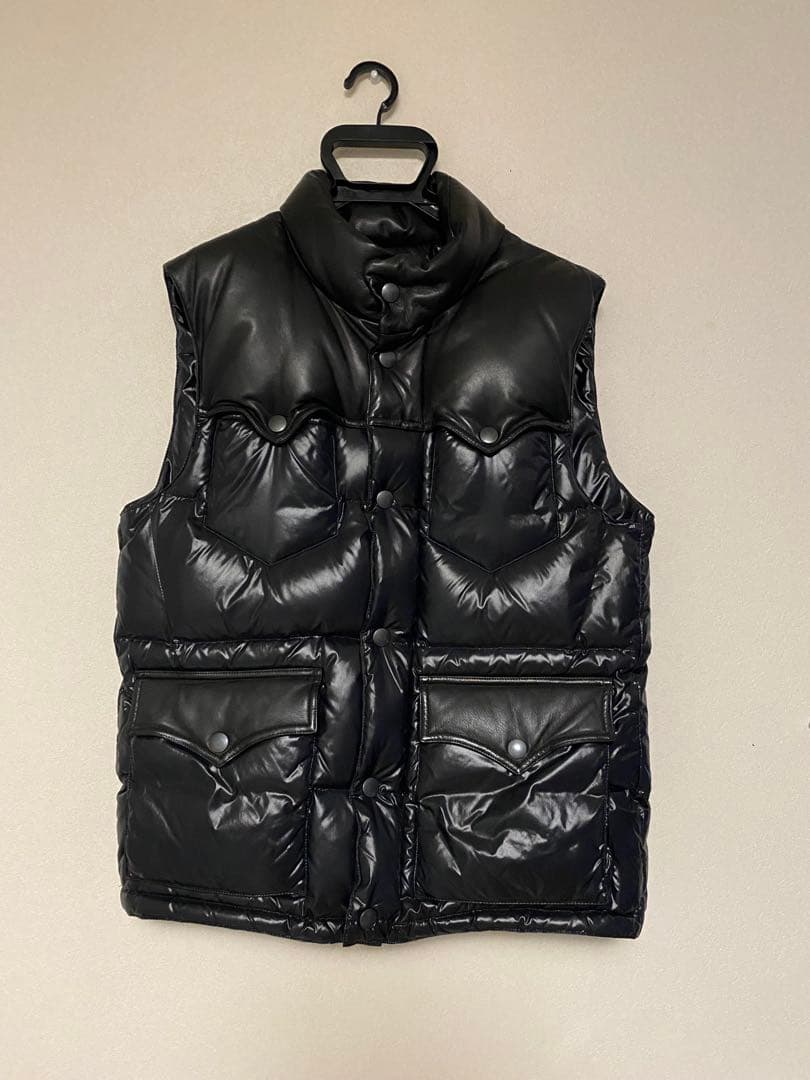 Number (N)ine ブラックダウンベスト　size3