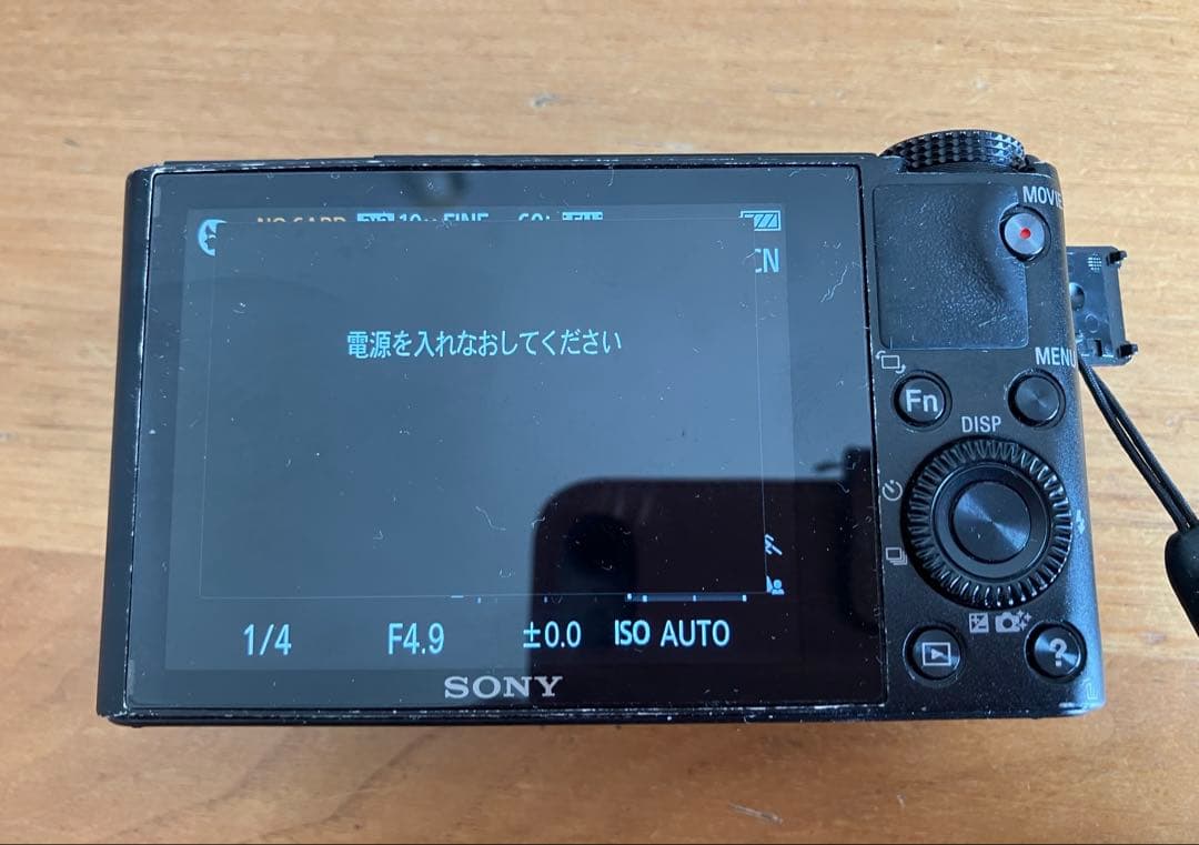 ジャンク品 SONY デジカメ RX100