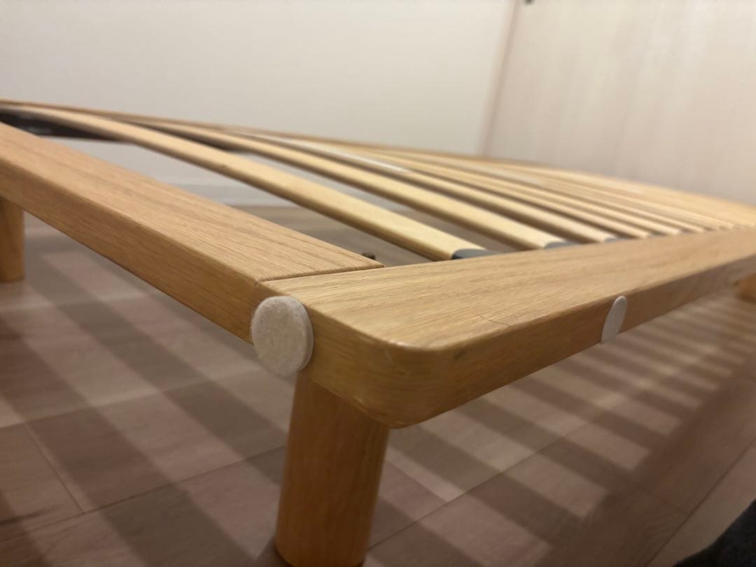 無印良品 オーク材 シングルベッドフレーム