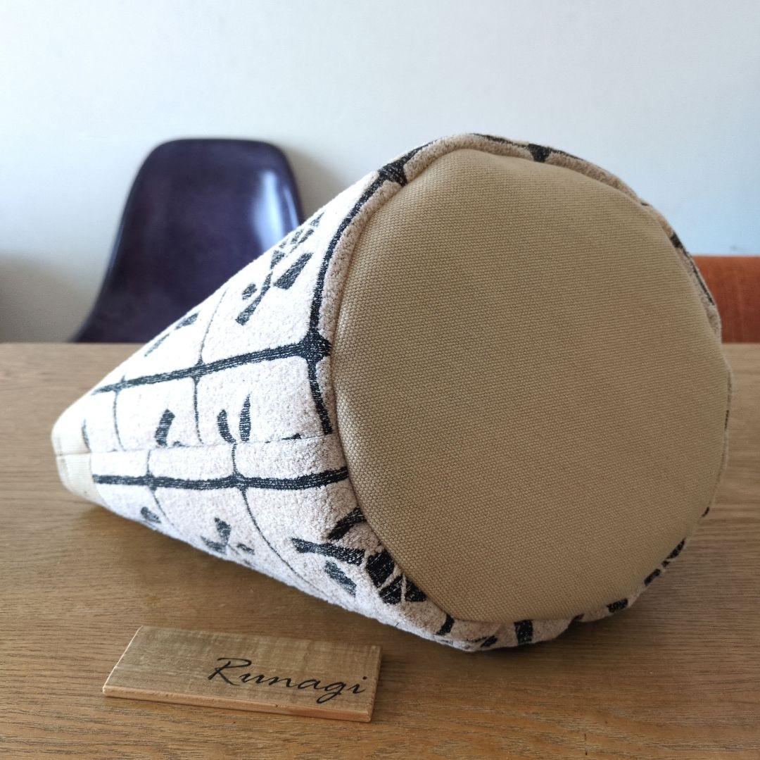 【1571 】ハンドメイド バケツバッグ＊ミナペルホネン