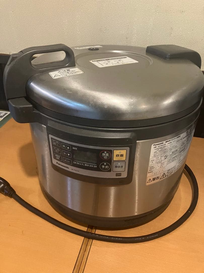 2022年製 Panasonic業務用炊飯ジャー SR-PGC54 単相200V