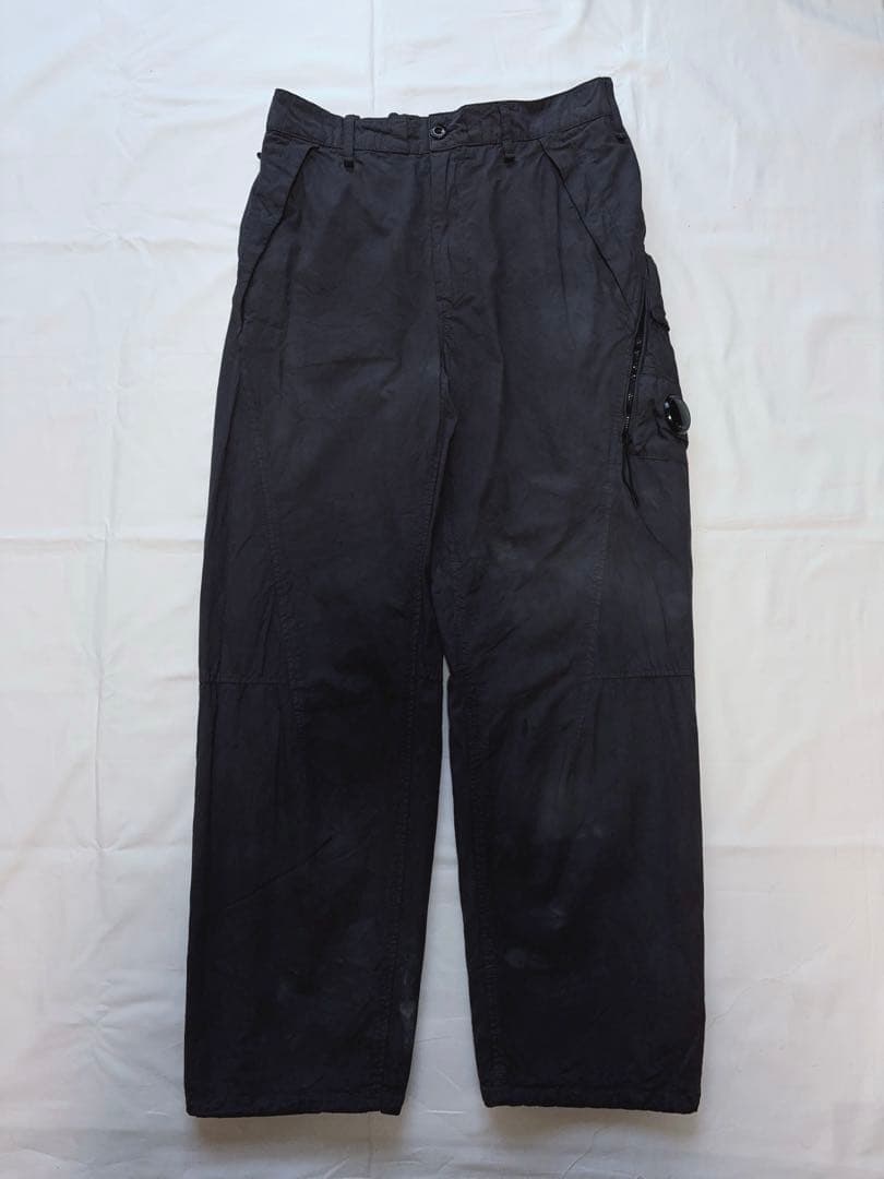 パンツ c.p.company cargo pants fade black (46)