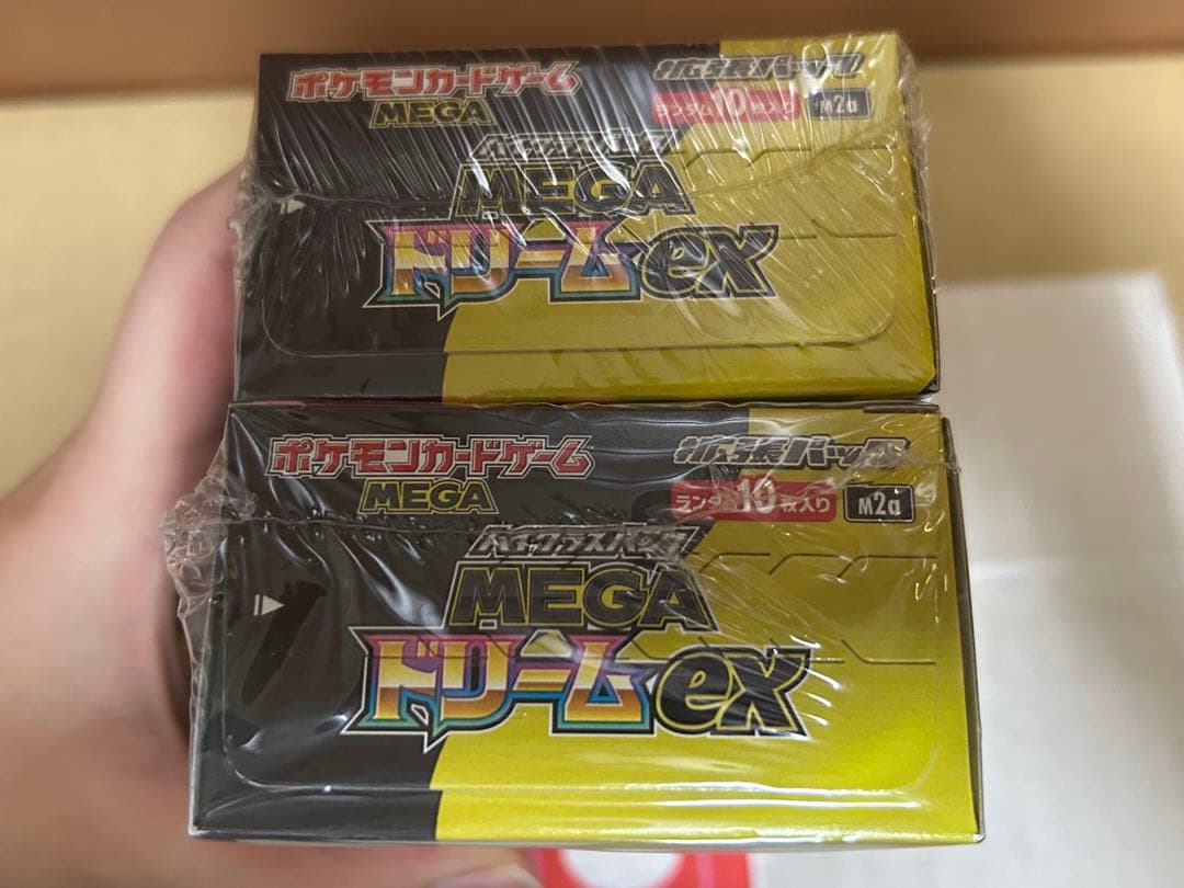 mega ドリームex 2box シュリンク付き
