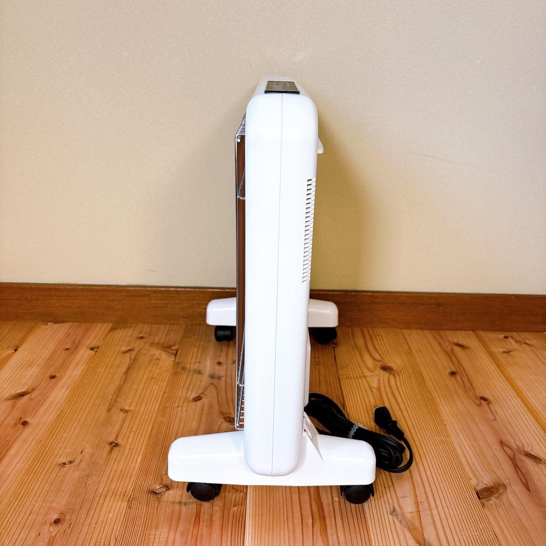 【良品】 サンルミエ E800L-TM3 タイマー付 遠赤外線暖房器 ホワイト