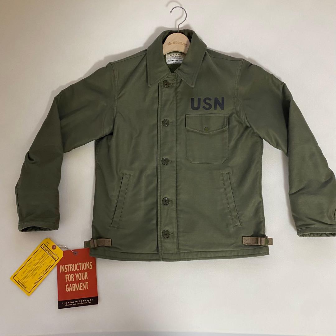 ザリアルマッコイズ　THE REAL McCOY'S A-2 デッキジャケット