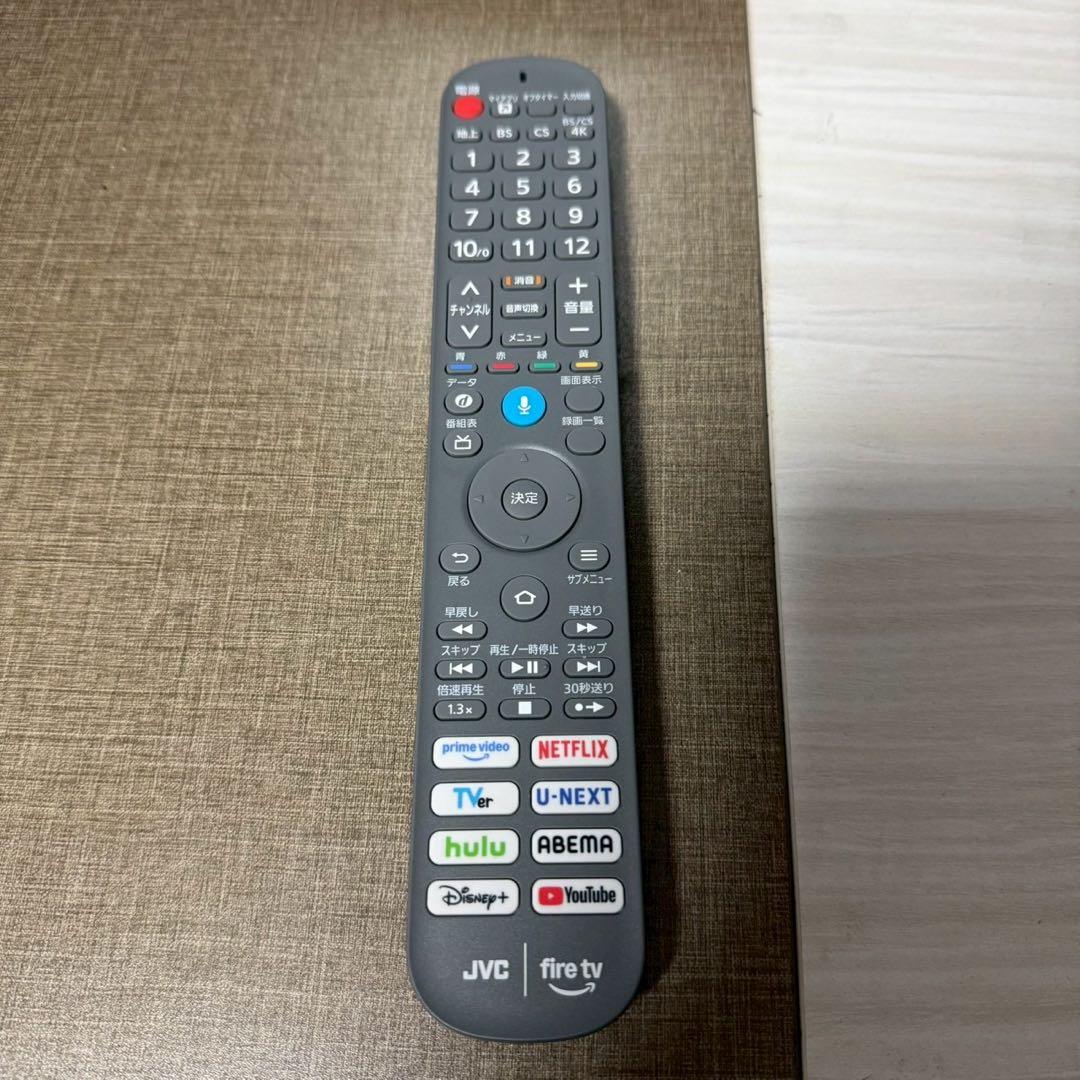 未使用級JVC Fire TV 搭載 4K 液晶 55インチ JL-55YX10
