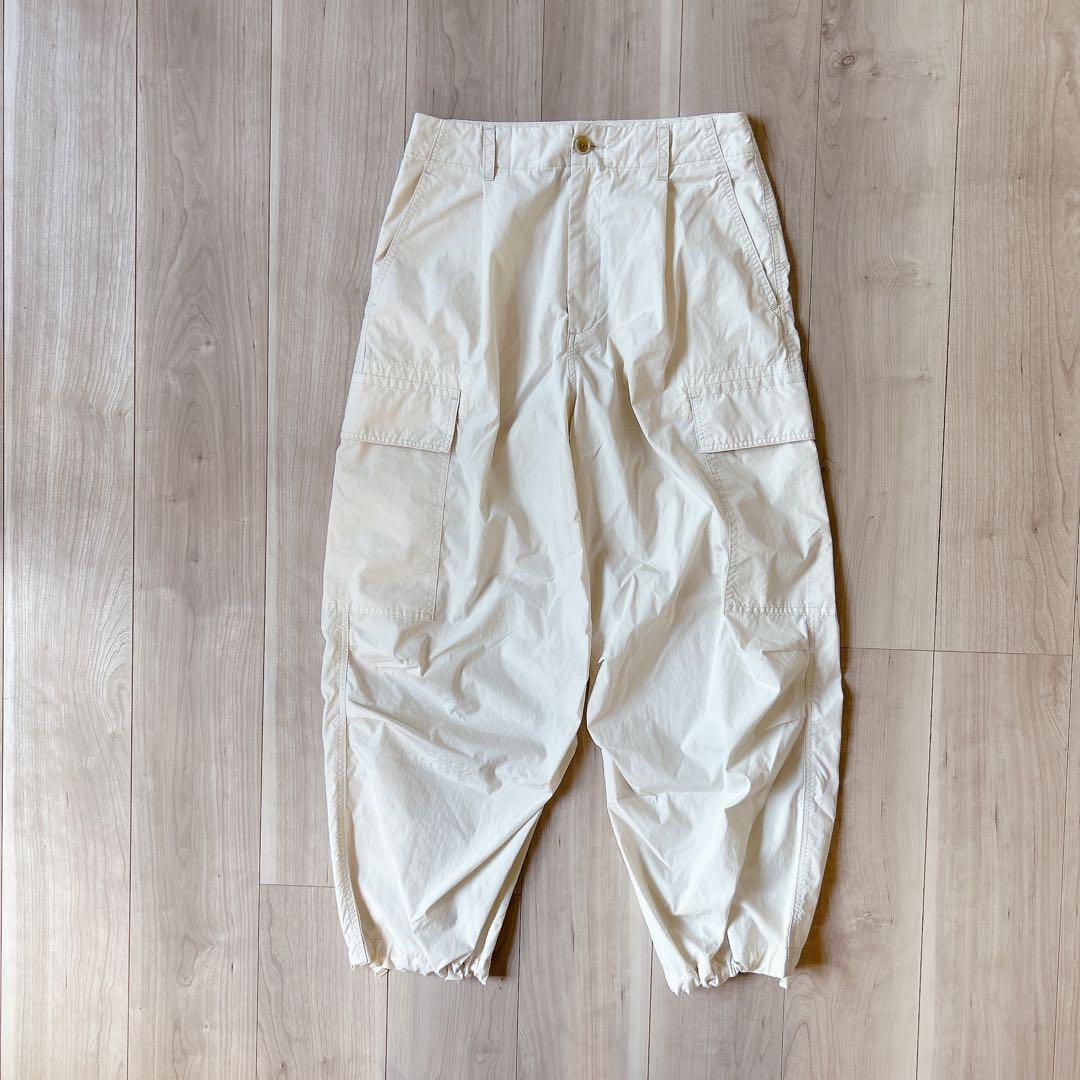美品＊ジャーナルスタンダードレサージュ スーピマコットンナイロンカーゴパンツ